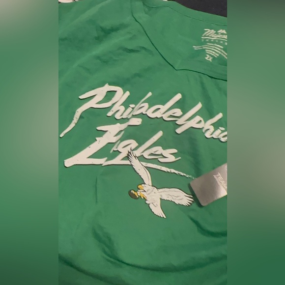 NFL Philadelphia Eagles Green Women's Sweatshirt - Picture 3 of 14